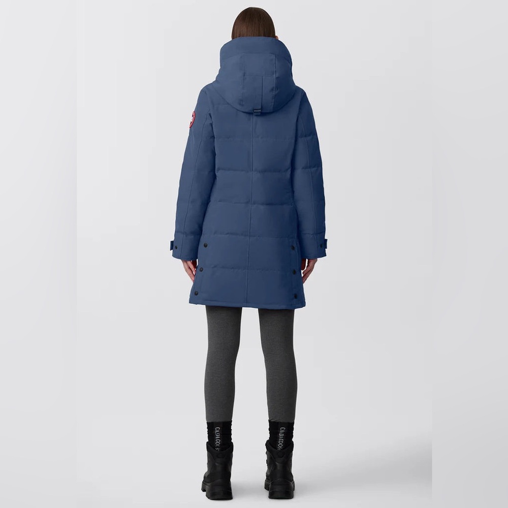 Canada Goose Shelburne parka CR color Ozone Blue 3802W - Picture 3 of 8